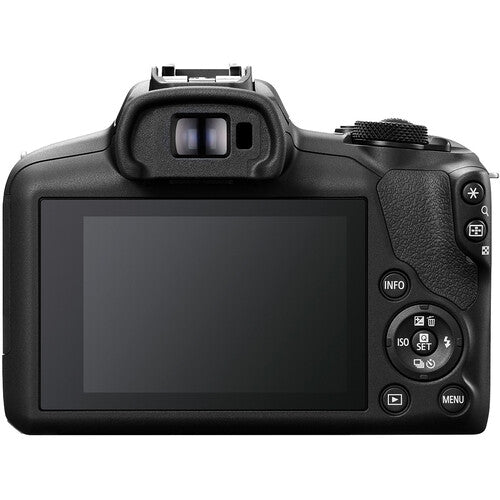 Canon EOS R100 Mirrorless Camera with RF-S 18-45mm F4.5-6.3 IS STM Lens, Black Canon EOS R100 Mirrorless Camera with RF-S 18-45mm F4.5-6.3 IS STM Lens, Black